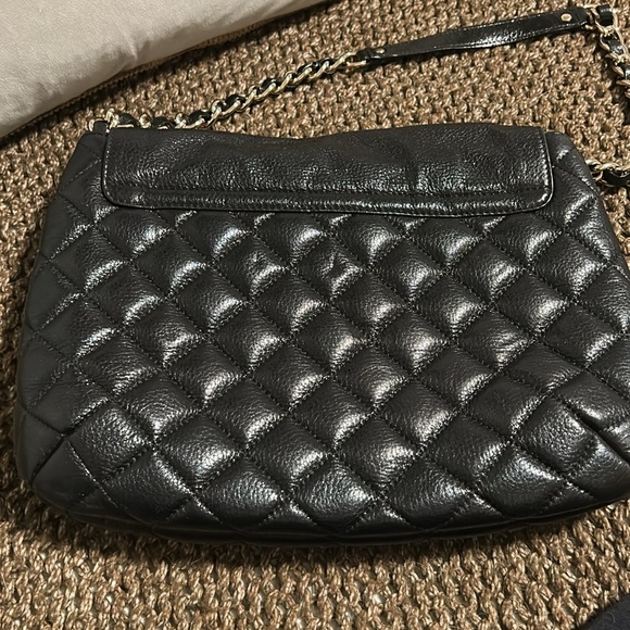 Kate Spade Black Quilted Leather Shoulder Bag - Picture 5 of 6